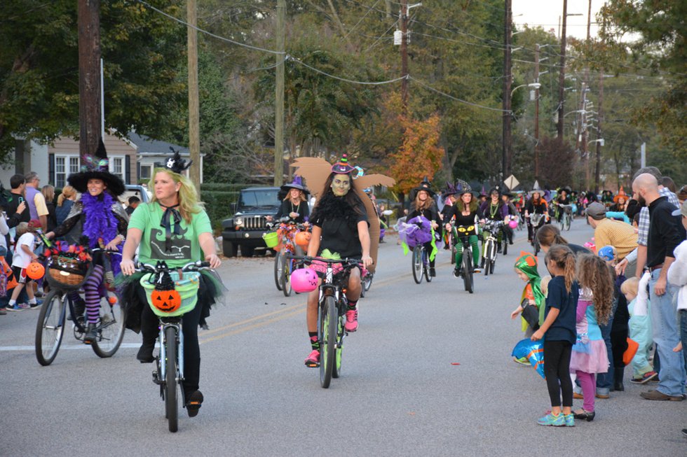 Homewood Witches ride again for cancer research [Video